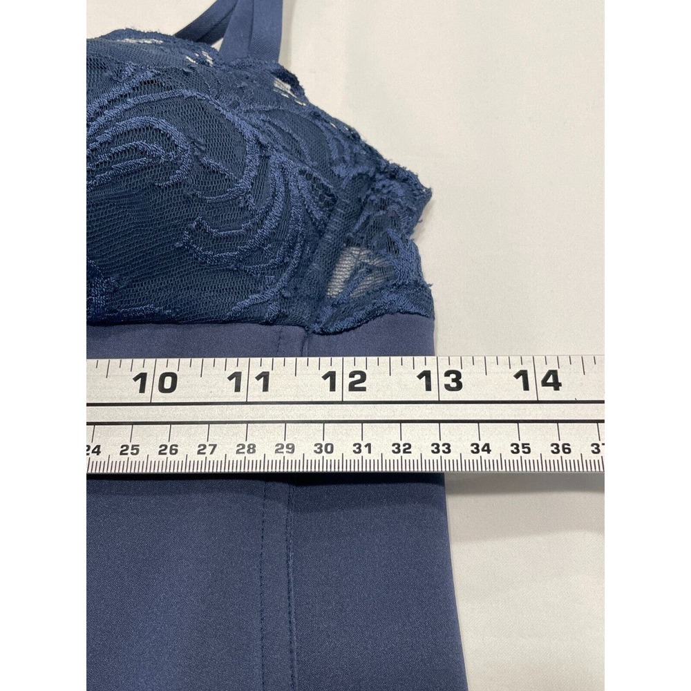 La Perla Zephyra Padded Lace Corset Bustier 4 Blue Intimates Sleepwear NWT $1308 - Picture 9 of 16